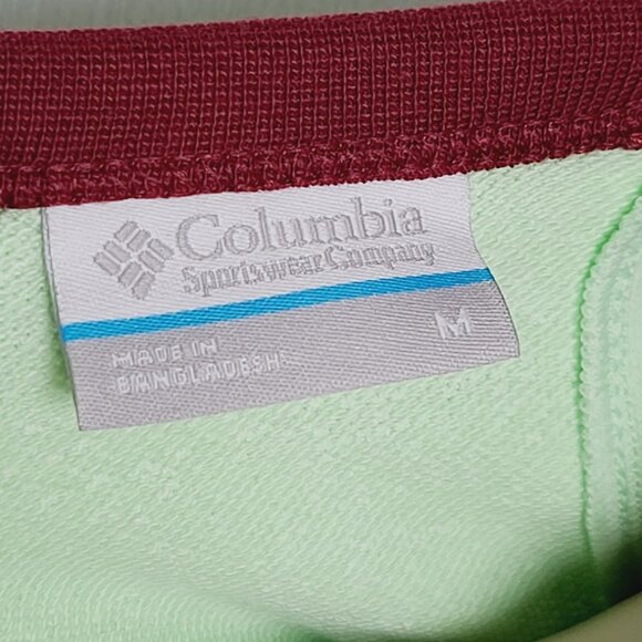 Columbia Women's Neon Mint Green Short Sleeve Crew Neck One-Piece Romper Size M - Picture 15 of 16